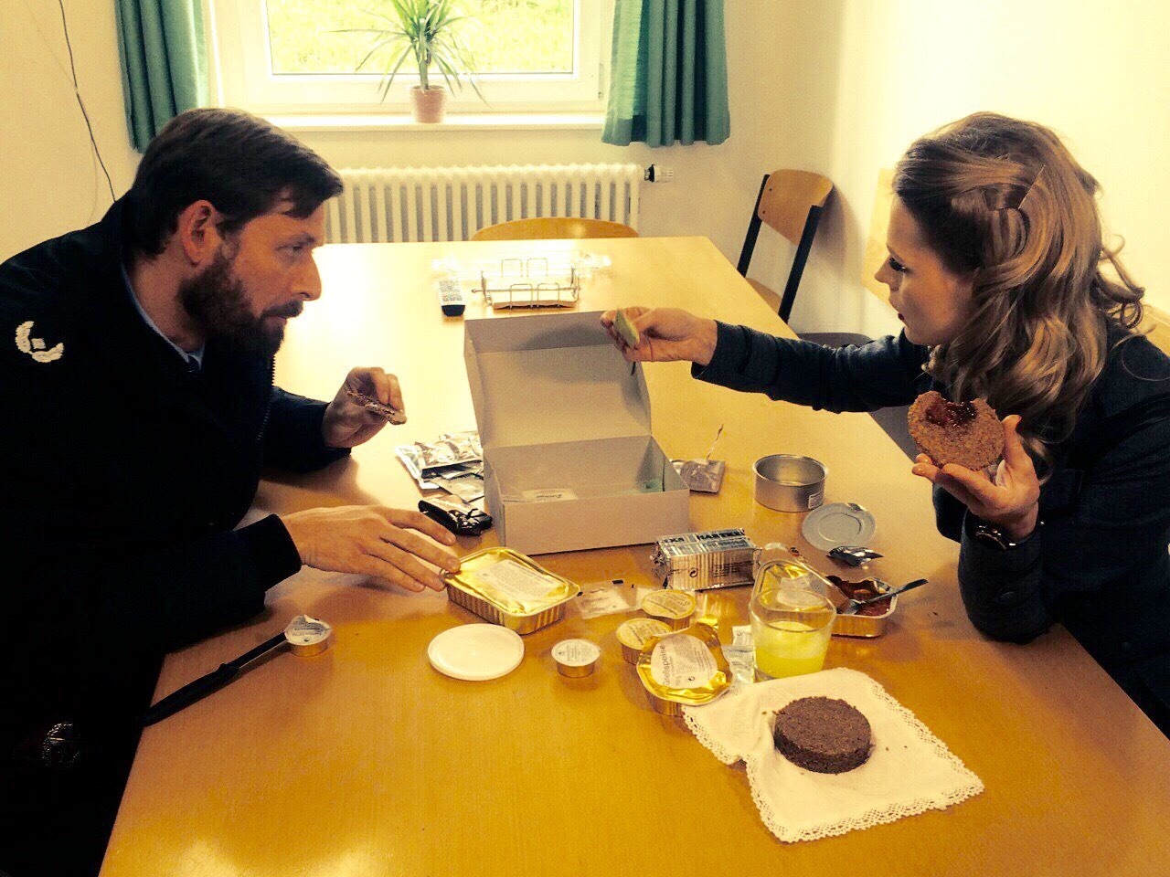 Ольга Фреймут провела инспекцию на военной базе НАТО