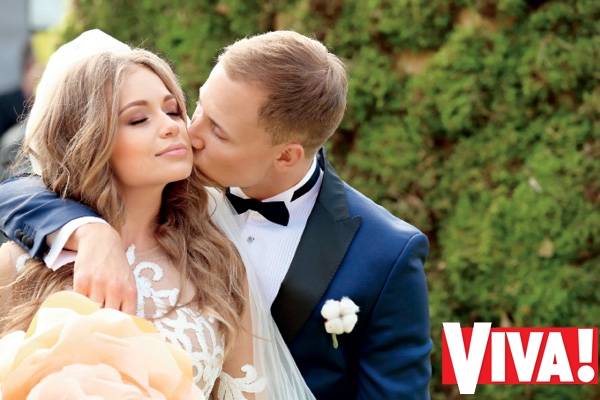 Яна Соломко и ее муж в фотосессии для Viva!