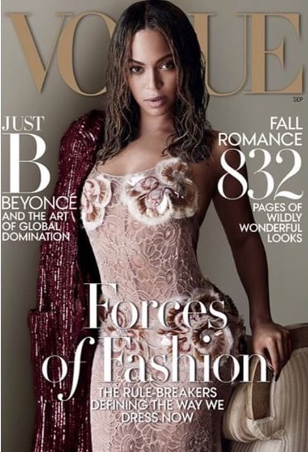 Постройневшая и сексуальная Бейонсе блистает на страницах Vogue