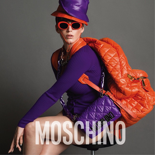 Кэти Перри разделась в рекламе Moschino
