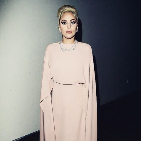 Леди Гага демонстрирует отменный стиль в элегантном наряде Valentino