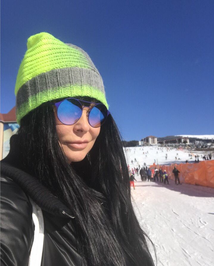 Ассия Ахат на отдыхе