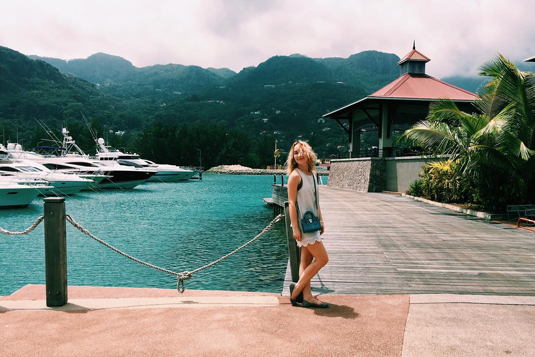 Райский отдых: Ксения Бугримова улетела вместе с мужем на Сейшельские острова