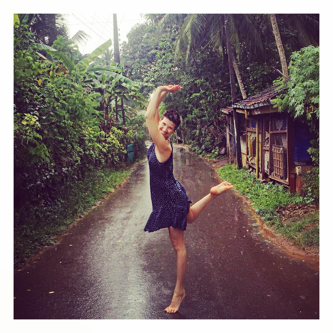 Немного экзотики: Анита Луценко встретила Новый год на Шри-Ланке