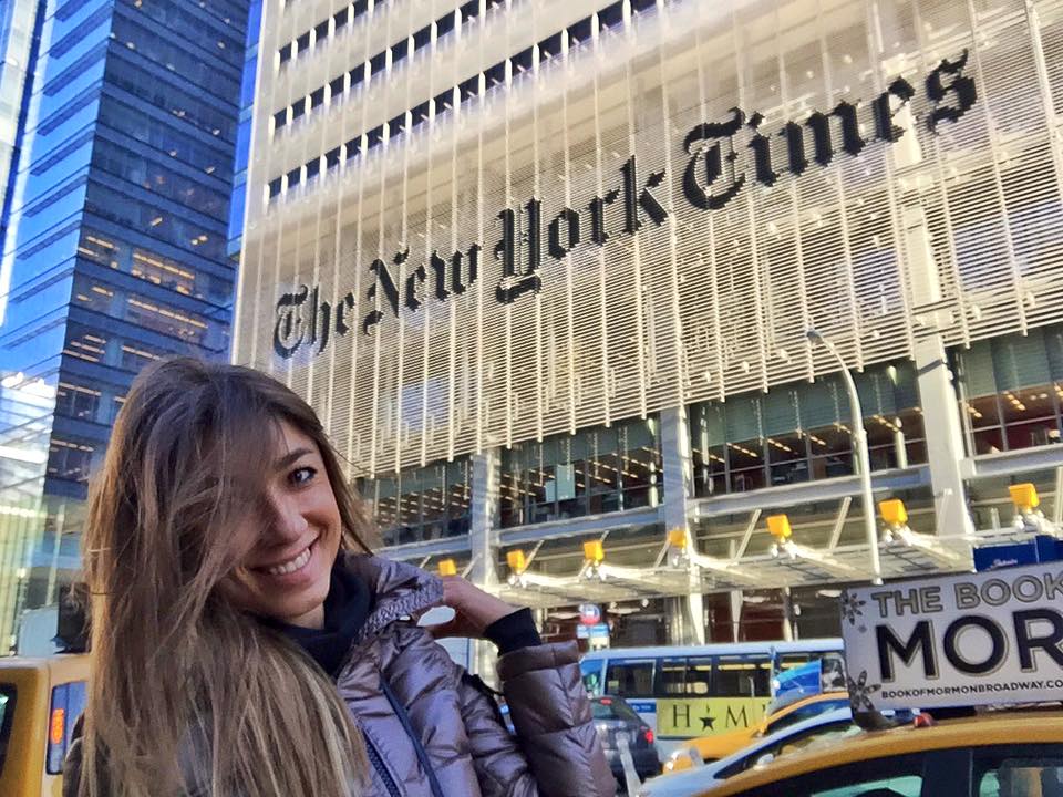 Привет Чмерковскому: победительница шоу "Холостяк" побывала в Нью-Йорке