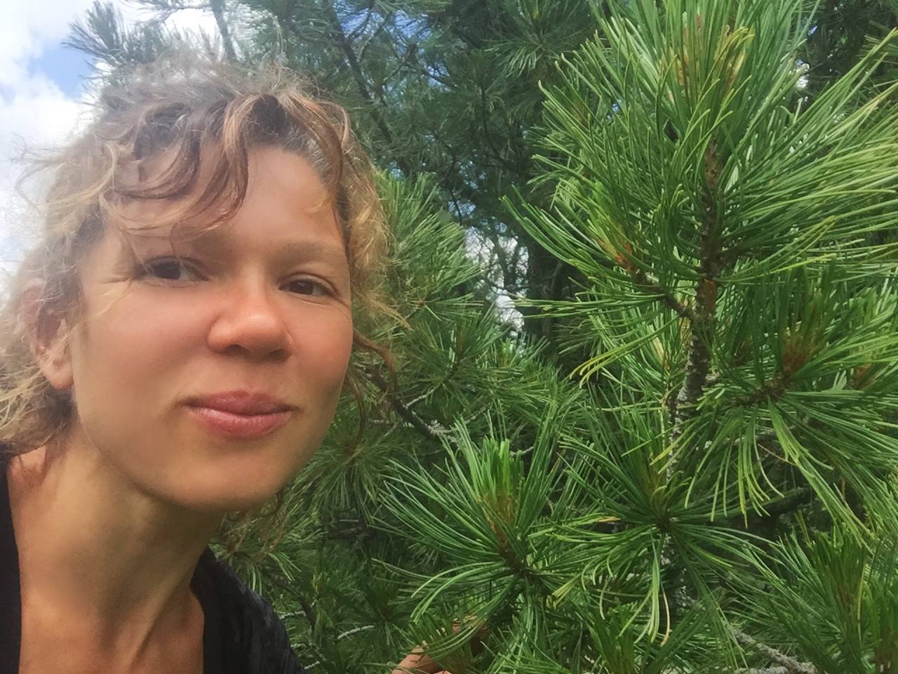 Руслана в Карпатах