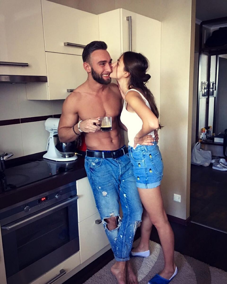 Иракли Макацария и Алена Лесык