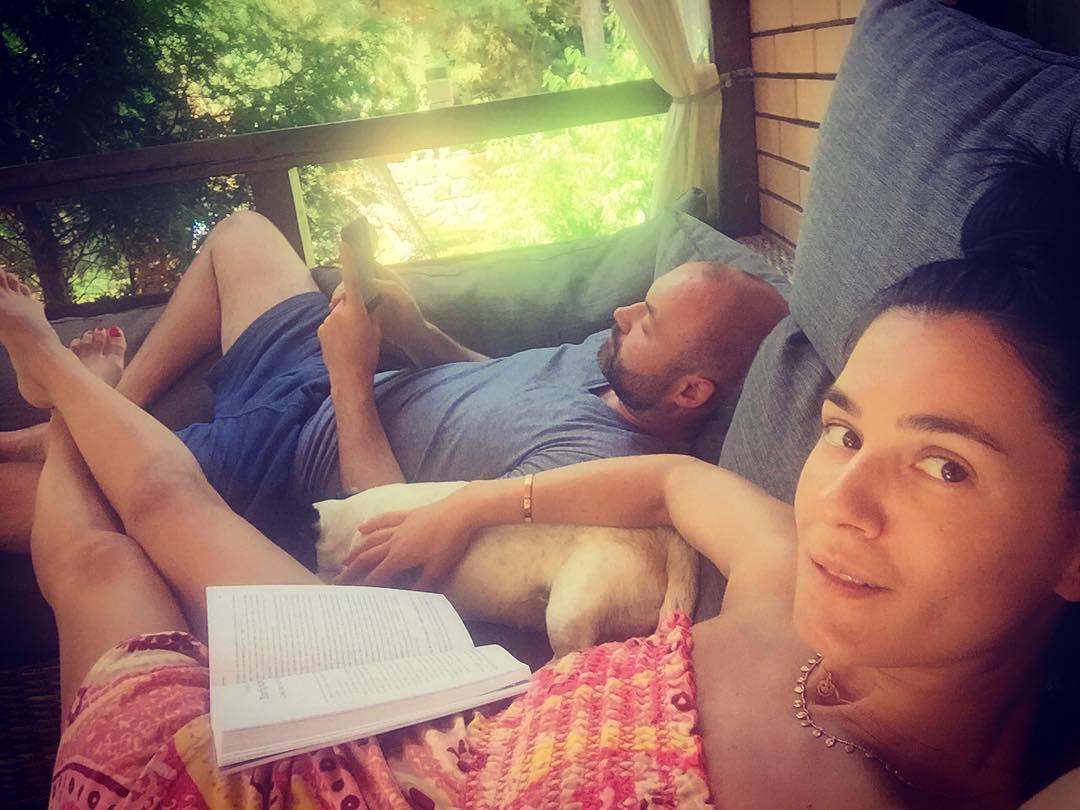 Маша Ефросинина и ее муж Тимур Хромаев