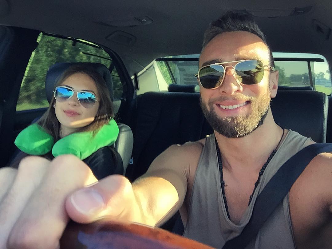 Иракли Макацария и Алена Лесык