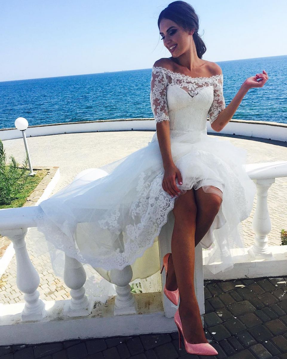 Свадебные платья победительницы шоу &quot;Холостяк-6&quot; Алены Лесык