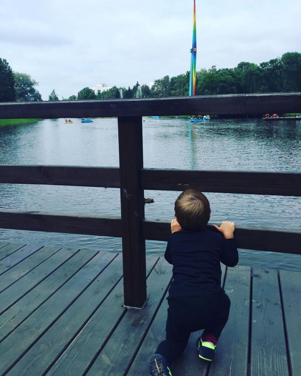 Агния Дитковските впервые показала лицо двухлетнего сына Федора 