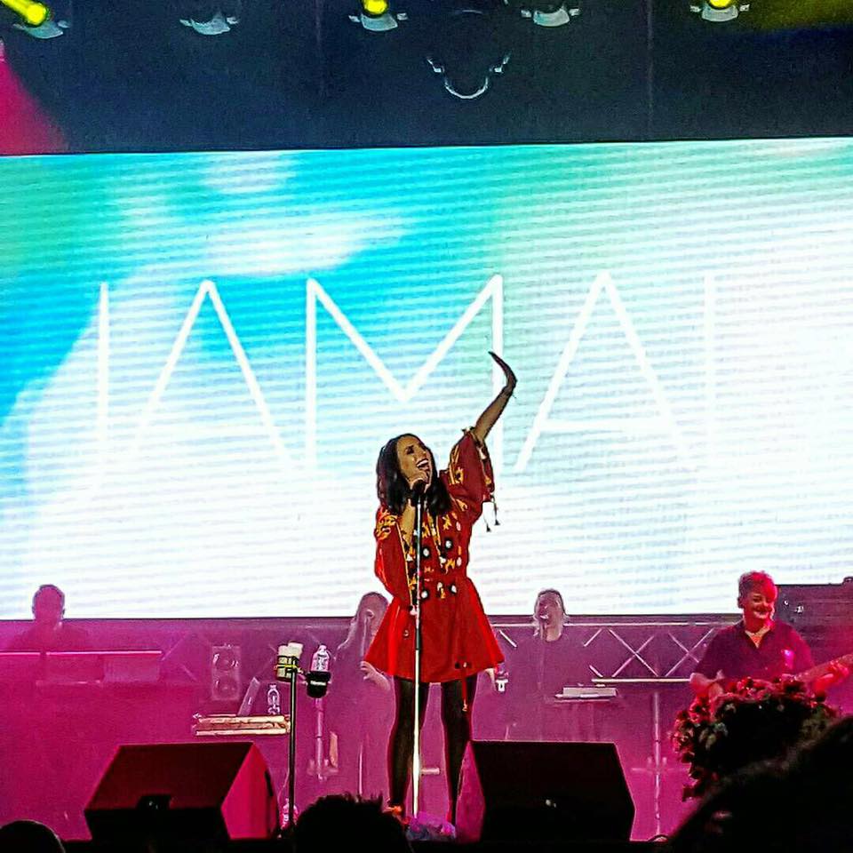 Джамала на концерте в Броварах