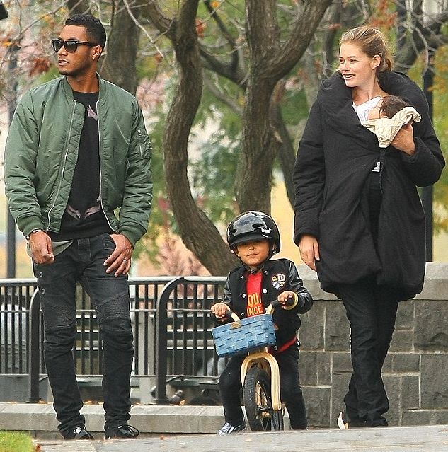 Даутцен Крус показала своих детей