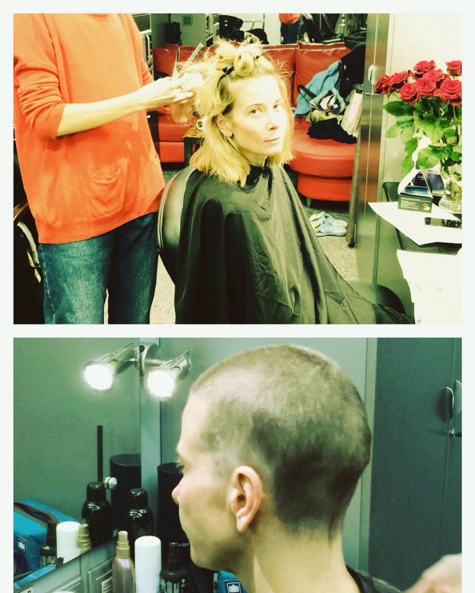 Юлия Высоцкая показала, как распрощалась со своими длинными волосами 