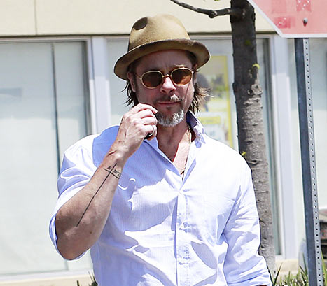 Брэд Питт сделал татуировку, посвященную Анджелине Джоли