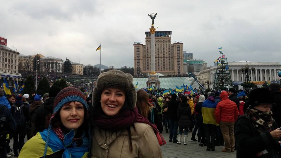 Соломия Витвицкая на евромайдане фото
