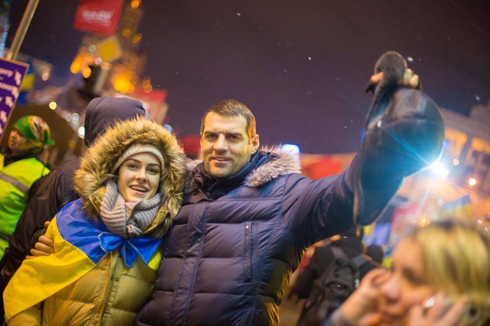 Маша Собко папа фото майдан