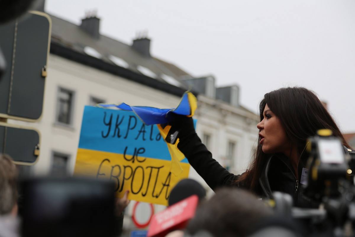 Руслана Евромайдан Брюссель фото 2014