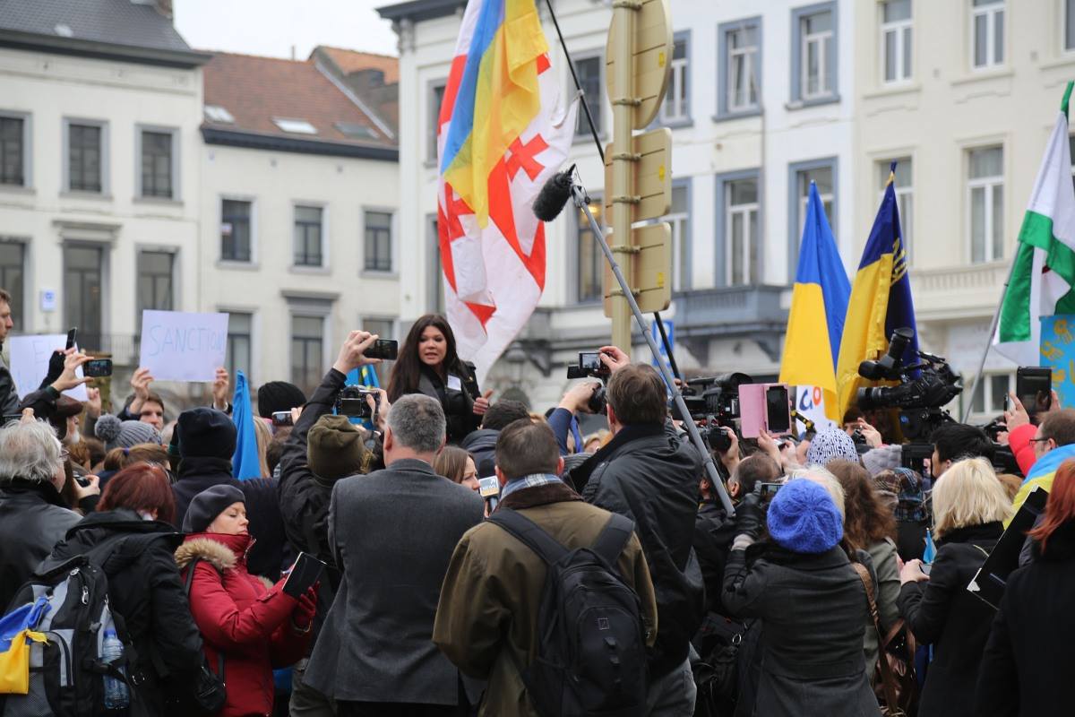 Руслана Евромайдан Брюссель фото 2014