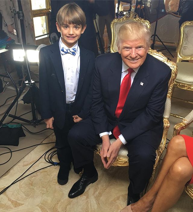 Любящий дед: Дональд Трамп поделился трогательным фото с внуком