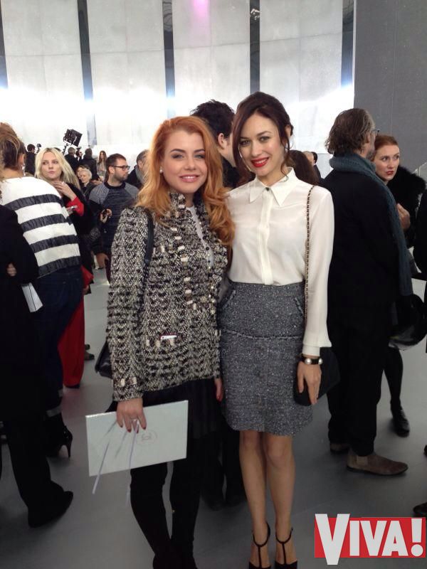 Юлия Лаута показ шанель chanel фото 2014