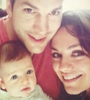 Мила Кунис и Эштон Катчер судятся со СМИ из-за фото дочери