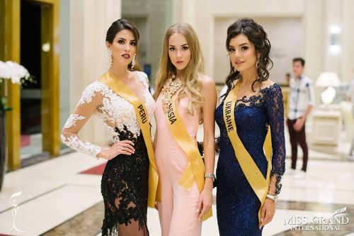 Королева Украины 2017 Снежана Танчук на конкурсе Miss Grand International 2017 