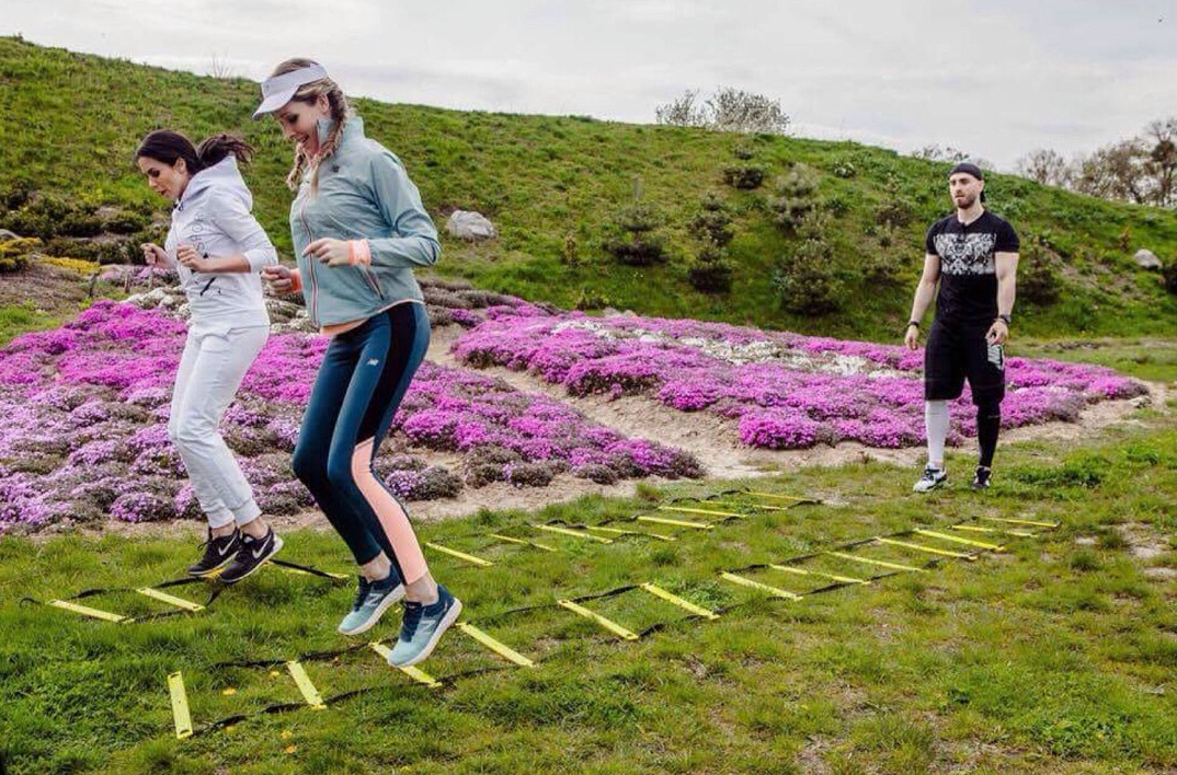 Подруги по спорту: Настя Камеснких и Катя Осадчая тренируются вместе