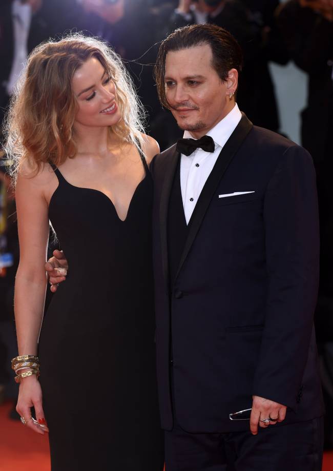 Эмбер Херд и Джонни Депп