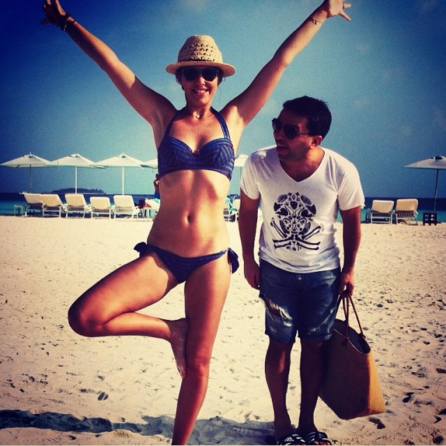 Ксения Собчак отдых в купальнике мальдивы фото инстаграм 2014