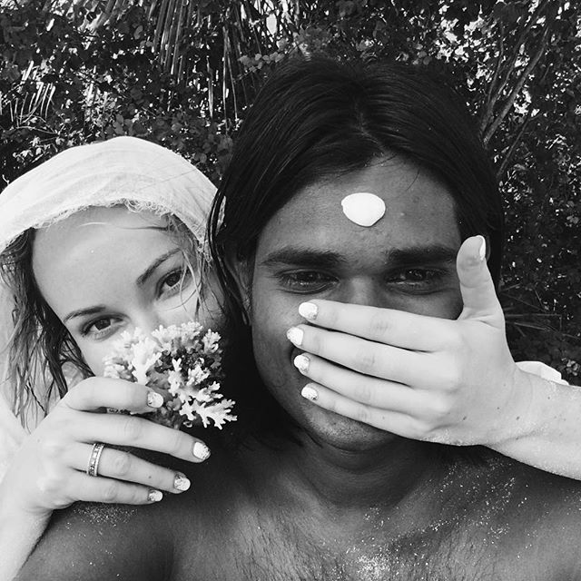 Райский отдых: Ксения Бугримова улетела вместе с мужем на Сейшельские острова