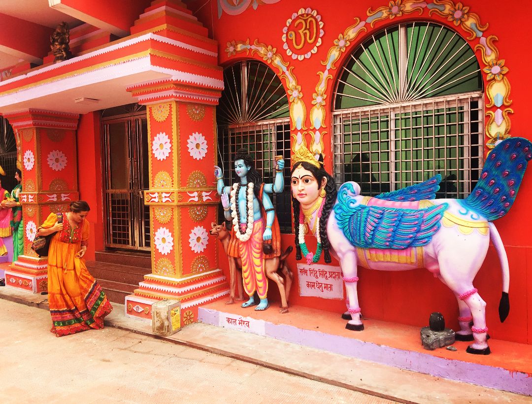 Наталья Могилевская улетела в Индию