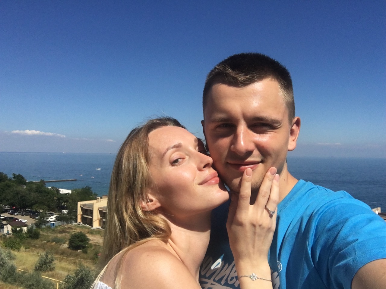 Аида Николайчук и ее жених Никита