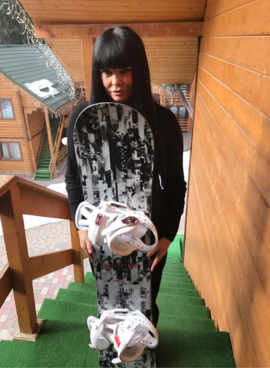 Ассия Ахат на отдыхе