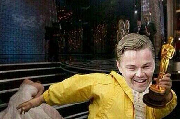 Леонардо Дикаприо оскар мемы