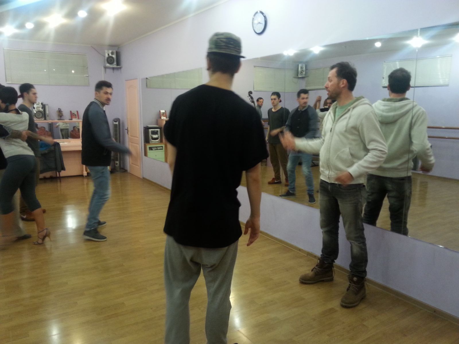 Константин Томильченко на репетиции концерта Kiev Tango Project