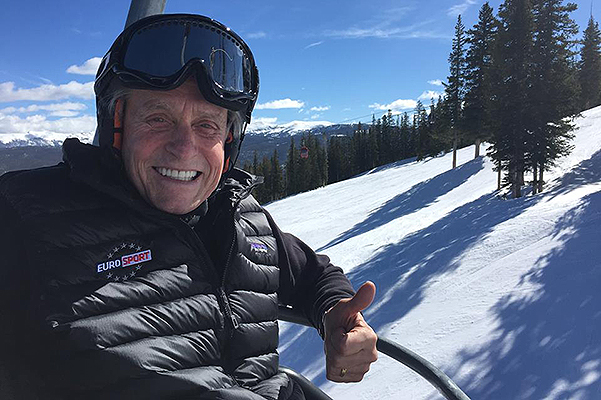 Весенние каникулы: Майкл Дуглас и Кэтрин Зета-Джонс наслаждаются отдыхом в горах