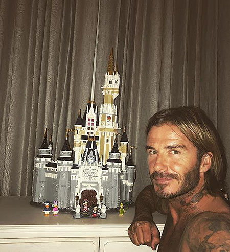 Все ради дочери: Дэвид Бекхэм потратил на сбор игрушки для Харпер 6 дней