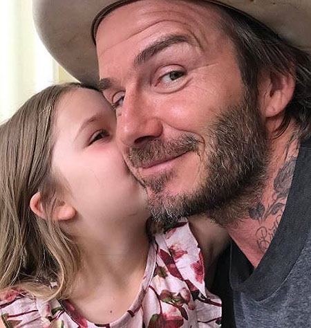 Все ради дочери: Дэвид Бекхэм потратил на сбор игрушки для Харпер 6 дней