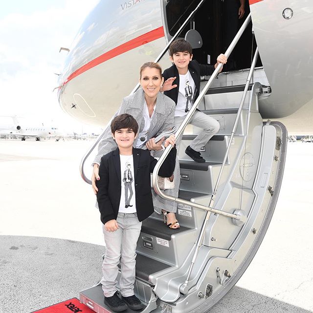 Селин Дион растрогала умилительным фото с сыновьями