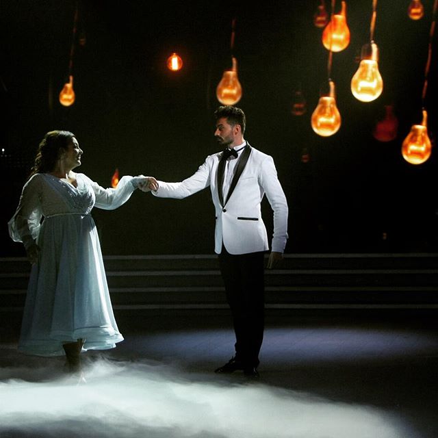 "Танці з зірками": фото и комментарии Натальи Могилевской, Нади Дорофеевой, Дмитрия Комарова и других звезд о первом эфире шоу