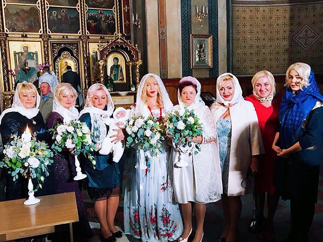 Ирина Билык крестила брата Алины Гросу