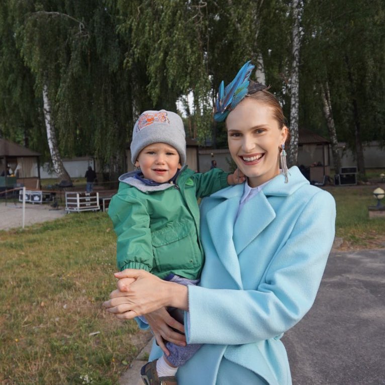 Как вырос! Украинская топ-модель Алла Костромичева показала сына Сальваторе