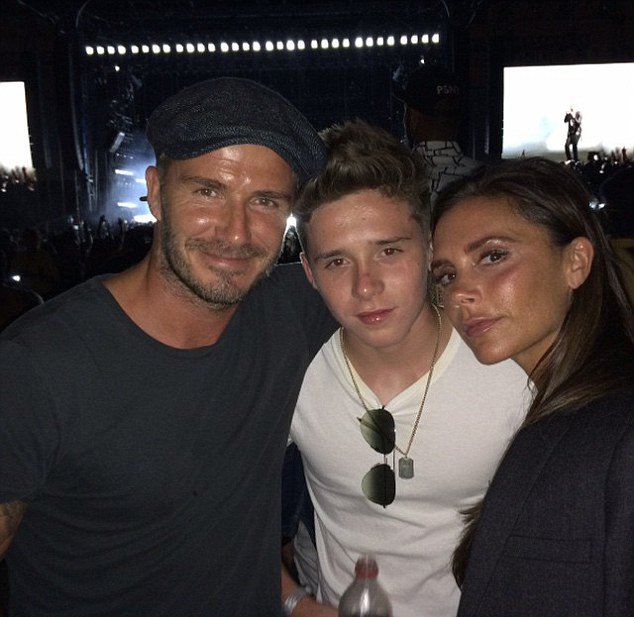 Строгий отец: Дэвид Бекхэм признался, что контролирует социальные сети своего сына