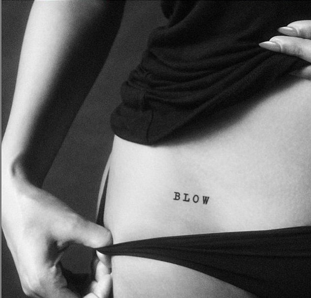 Неожиданно: Бейонсе показала татуировку в интимном месте
