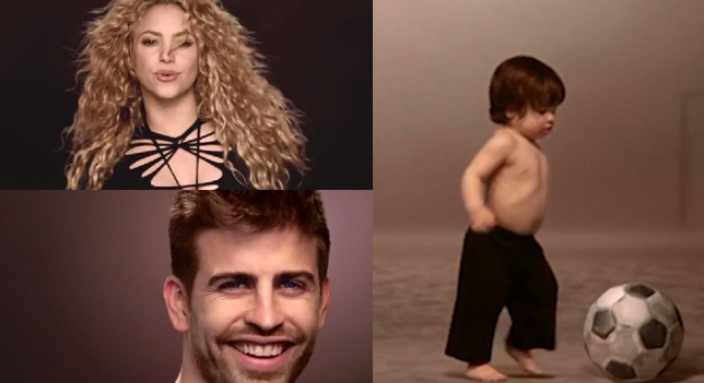 Шакира с сыном