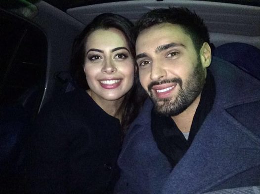 Виталий Козловский и его девушка Рамина Эсхакзай