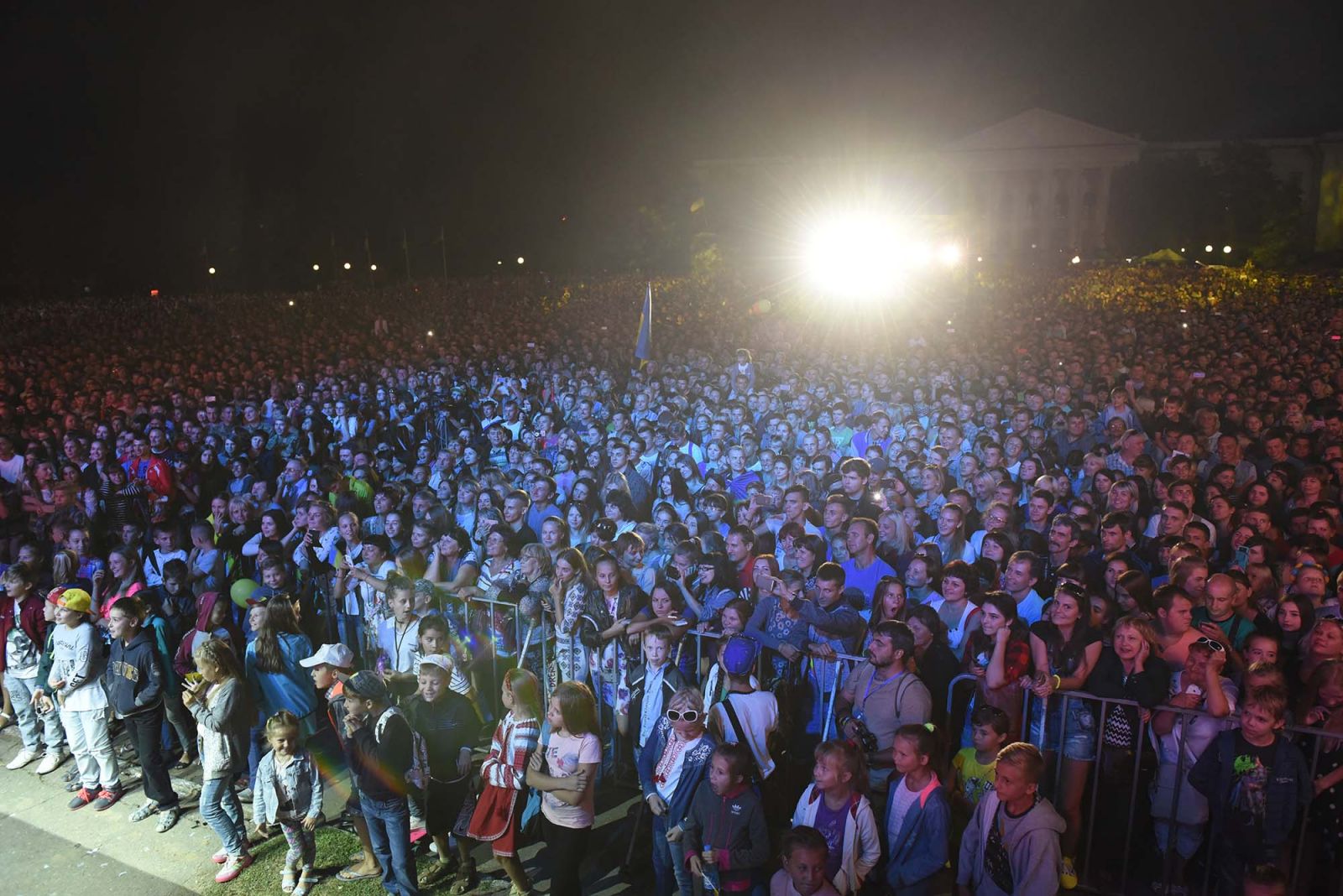 В День Независимости Украины Квартал 95 выступил на Востоке страны