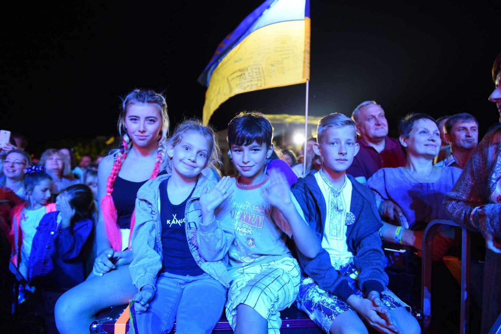 В День Независимости Украины Квартал 95 выступил на Востоке страны