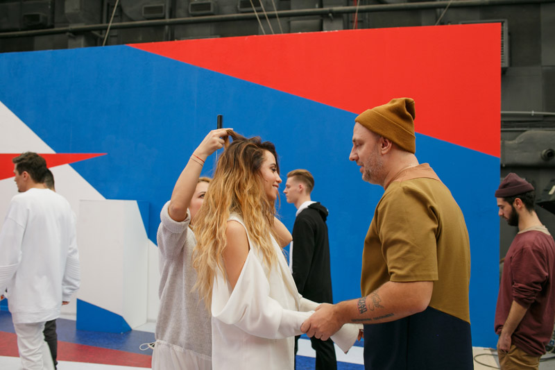 На стиле: фото со съемок нового клипа Время и Стекло